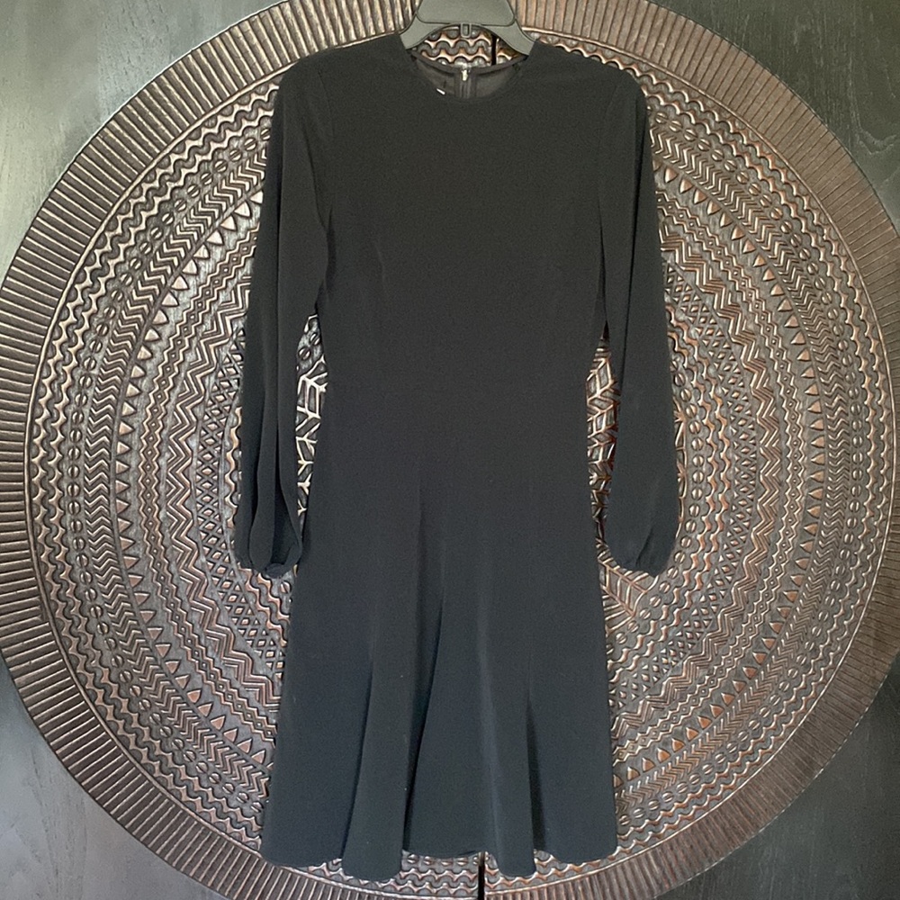 CO essentials black A line dress XS